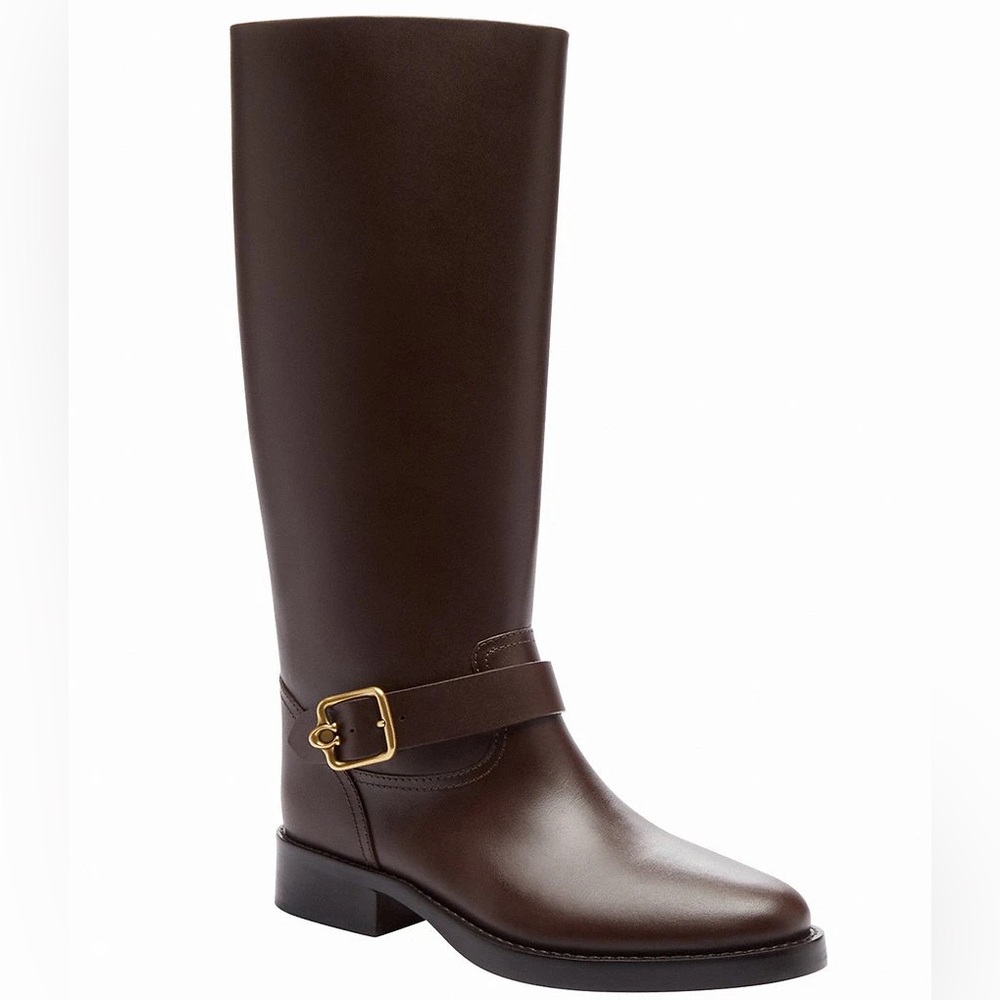 NWOB $295 Coach Madaline Leather Boot - Picture 8 of 8